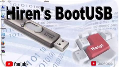 make hiren bootable usb